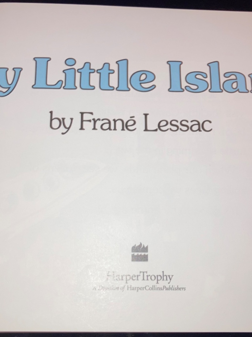 Reading Rainbow Book My Little Island Kids Paperback - Picture 4 of 9